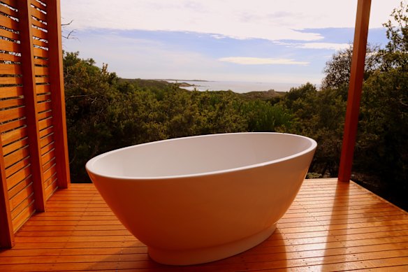 The bath with a view.