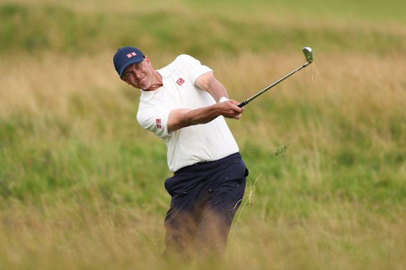 Adam Scott during the opening round.