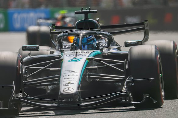 George Russell is on pole 