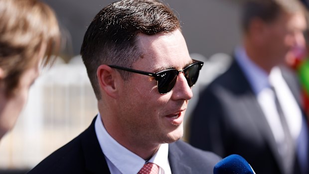 Newcastle trainer Nathan Doyle.