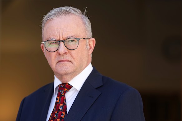 Prime Minister Anthony Albanese has been targeted by online harassment. 