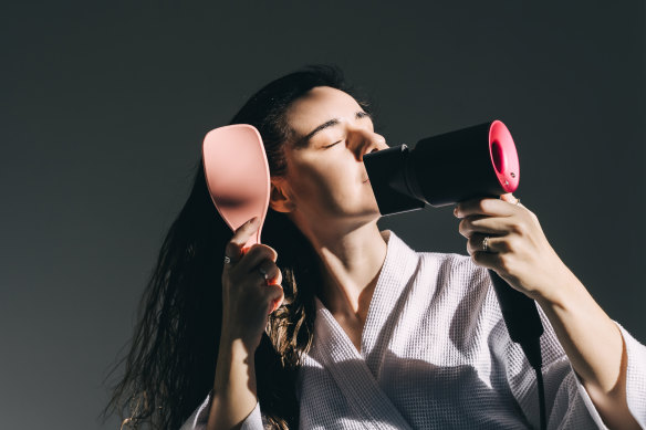 Always apply a heat protectant on the hair to prevent damage.