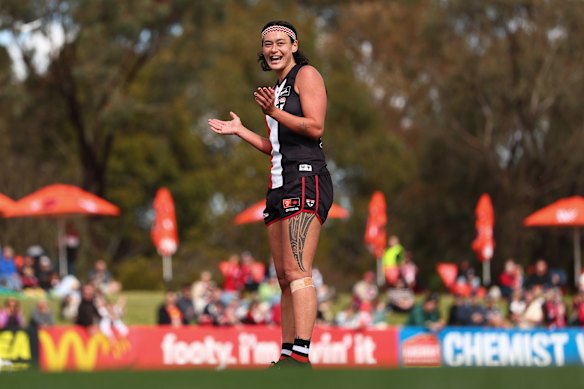 The Saints have improved this season in the AFLW.