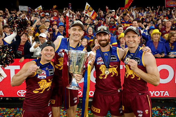 The Brisbane Lions’ title defence will include a wildcard round.