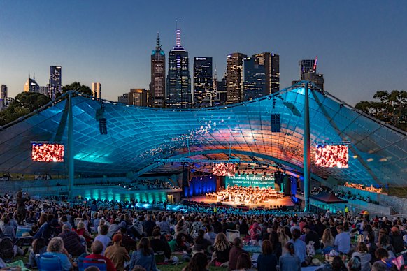 Myer Music Bowl, Melbourne.