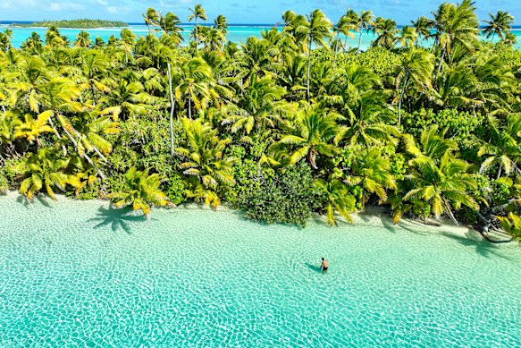 Aitutaki – one of the most idyllic places on Earth.