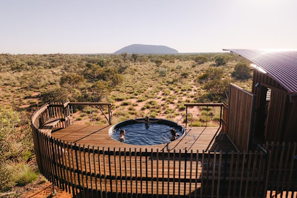 A cool plunge at Mala Lodge.