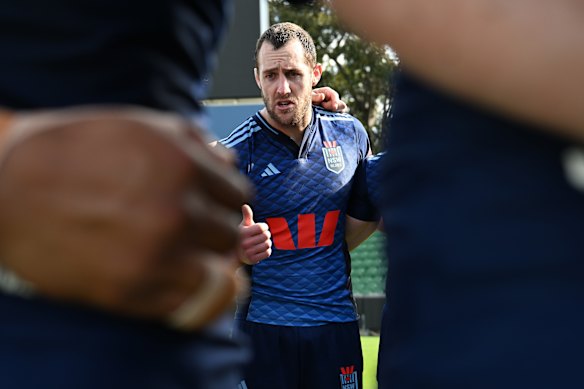 Isaah Yeo will spend time in the front-row in Origin I.