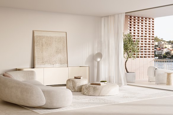 On Wednesday Spyre released new digital renders of the interior at the Watts & Wright apartment complex, which it designed itself.                           