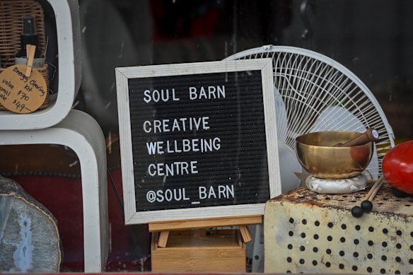 Soul Barn healing centre in Clunes.
