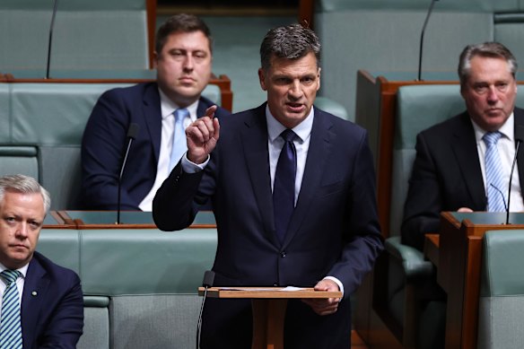 The Liberal Party will vote on Angus Taylor’s leadership bid on Friday.