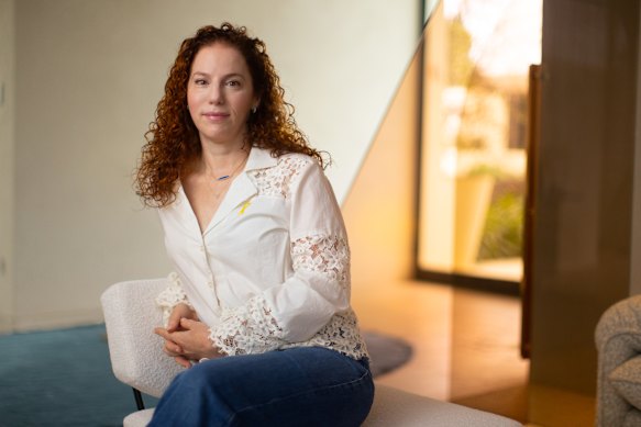 Jewish philanthropist Moran Dvir.