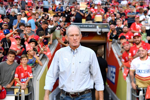 Inaugural Dolphins coach Wayne Bennett.