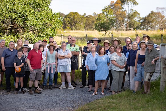 Residents concerned about a $250 million Hindu temple proposed on land behind them in Cranbourne South.