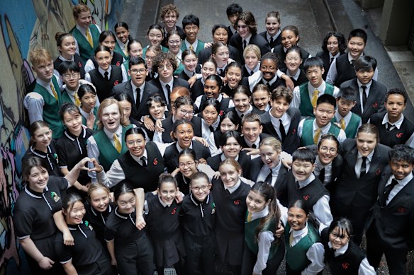 The National Children’s Chorus and Australian Children’s Choir met online about four years ago. Now, they’re performing together for the first time.