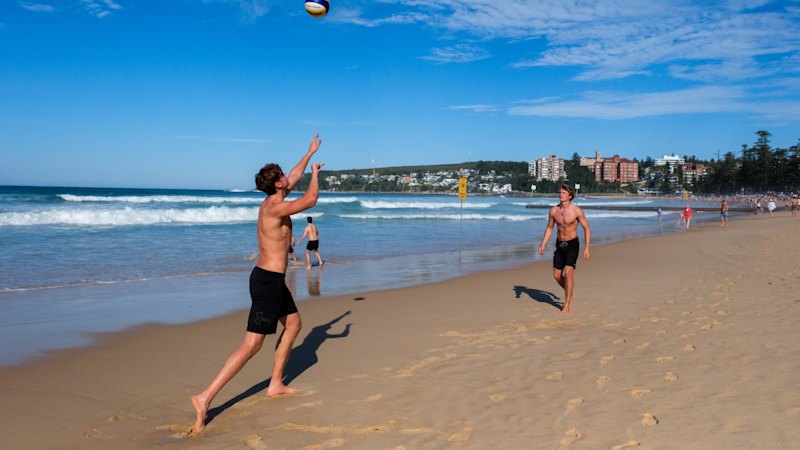 Life became the beach for this proud ‘Westie’