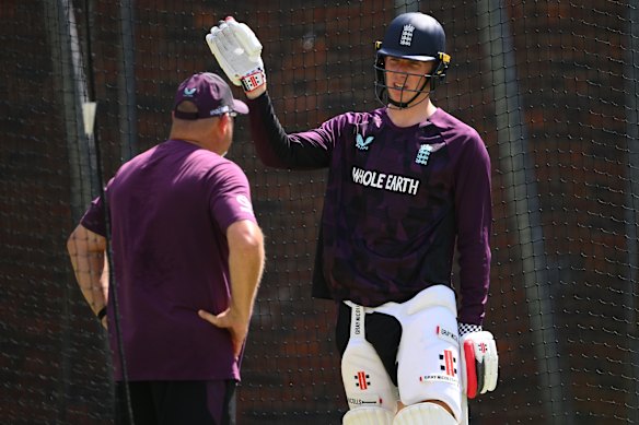 England opener Zac Crawley might be going from the frying pan into the fire.