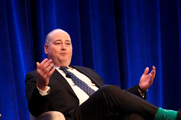 National Australia Bank chief executive Andrew Irvine took the top job in April last year. 