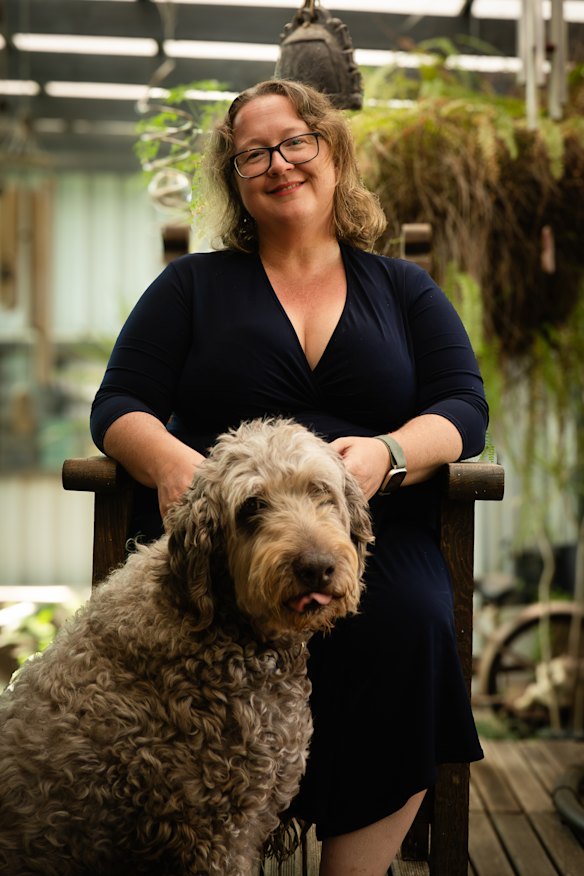 Ecologist Faith Coleman in St Kilda, South Australia.