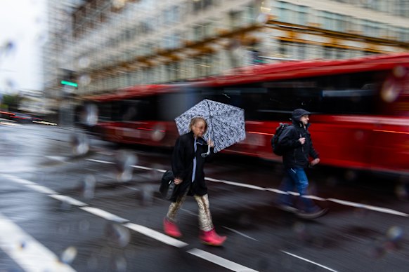 A wet Wednesday morning will give way to heavier falls this weekend.