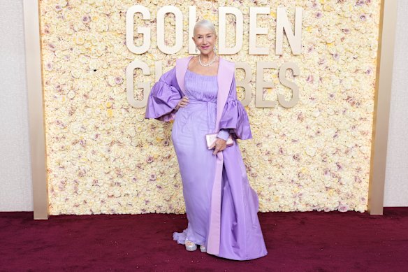Helen Mirren, pictured here at the 2024 Golden Globes, was named the recipient of the Cecil B. DeMille Award at a separate ceremony on January 8.