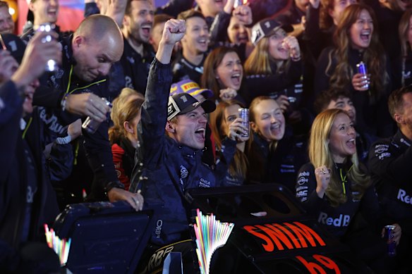 Max Verstappen won the Las Vegas Grand Prix.
