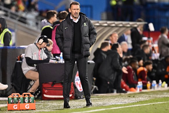 Socceroos coach Tony Popovic.