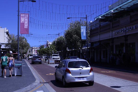 The strip in Fremantle. 