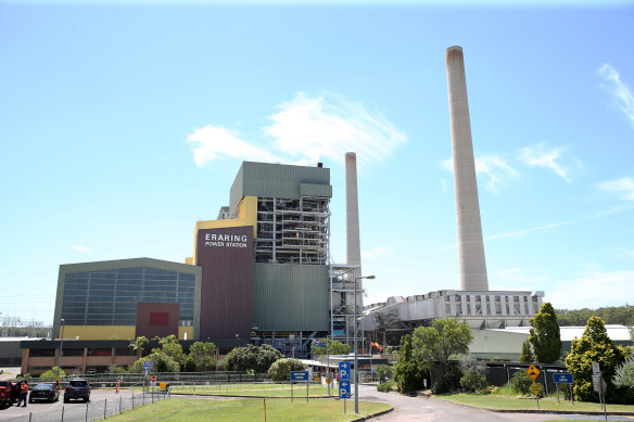 Eraring is the biggest power station in the country.