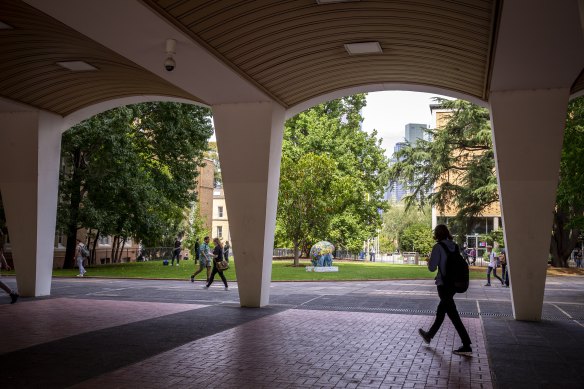 Fewer undergraduates are turning up to class in person.