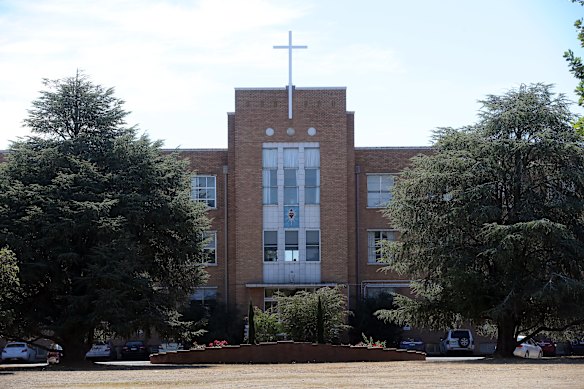 The plaintiff alleges he was abused by two staff members at Monivae College in the 1970s.