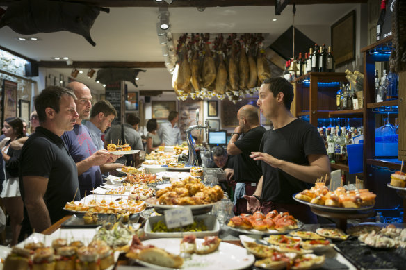 Pintxos culture is as much about the social occasion as the bites.