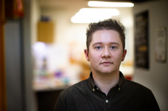 Youth Affairs Council Victoria officer Finn Stirling, 26, says it’s a problem that home owners over 45 are overrepresented in consultation processes.