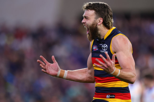 Riley Thilthorpe is important to the Crows.