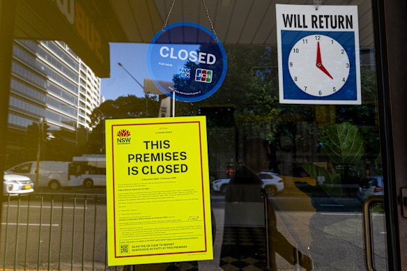St Leonards Tobacconist was among the first retail stores shut down under the state government’s promised crackdown.
