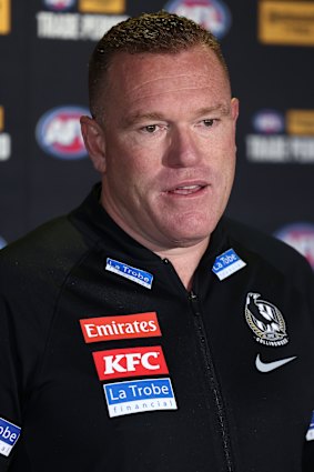Collingwood list boss Justin Leppitsch.