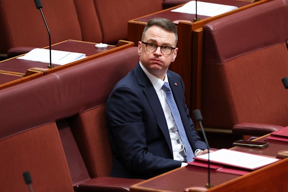 Opposition housing spokesperson, Senator Andrew Bragg. 