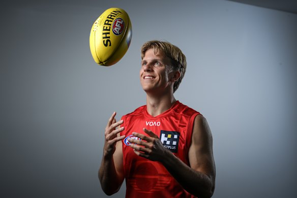 The No.2 pick was Zeke Uwland, taken by Gold Coast.