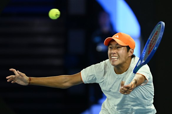 American Learner Tien is one of the rising stars in tennis.