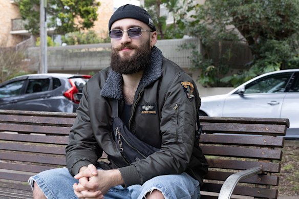 Elie Jury, 25, is excited at the prospect of a potential station at Woollahra.