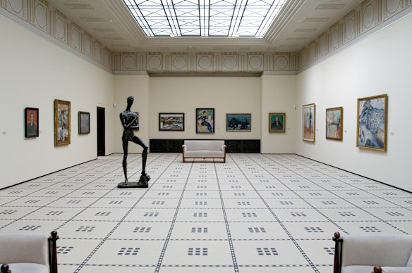 Inside the Kunsthaus.