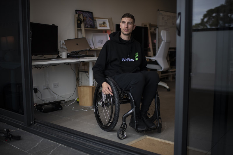 Jacob Darkin fears he won’t be able to find an accessible rental when he has to move.