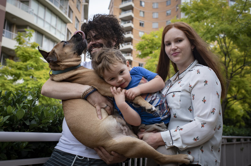 Willian and Georgia says pets are family, especially after getting through COVID.