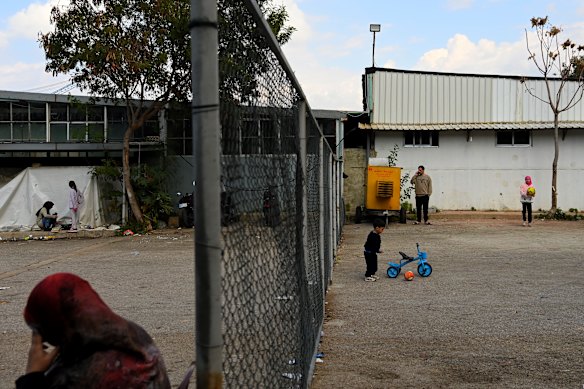 More than 454,000 people have been forced from their homes, according to the Lebanese government.