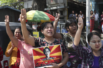 Protests after Aung San Suu Kyi's arrest in February 2021 were brutally suppressed by Myanmar's military. 