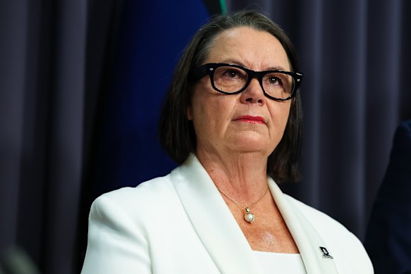Federal Resources Minister Madeleine King.