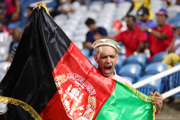 Afghanistan fans were delighted during the World Cup.