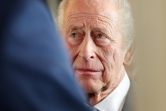 The King meets guests at a US-UK trade event at New York’s Rockefeller Centre.