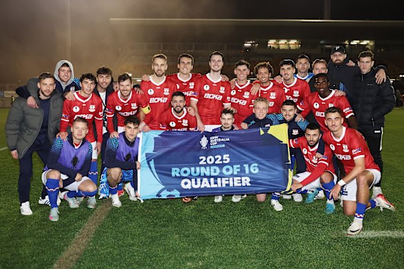 Sydney United 58 beat the Northern Tigers last month to progress to the Australia Cup’s next round.