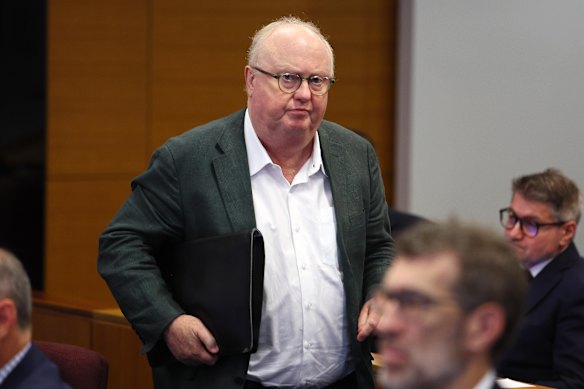 Geoffrey Watson gave evidence as a witness across the first two days of the inquiry this week.